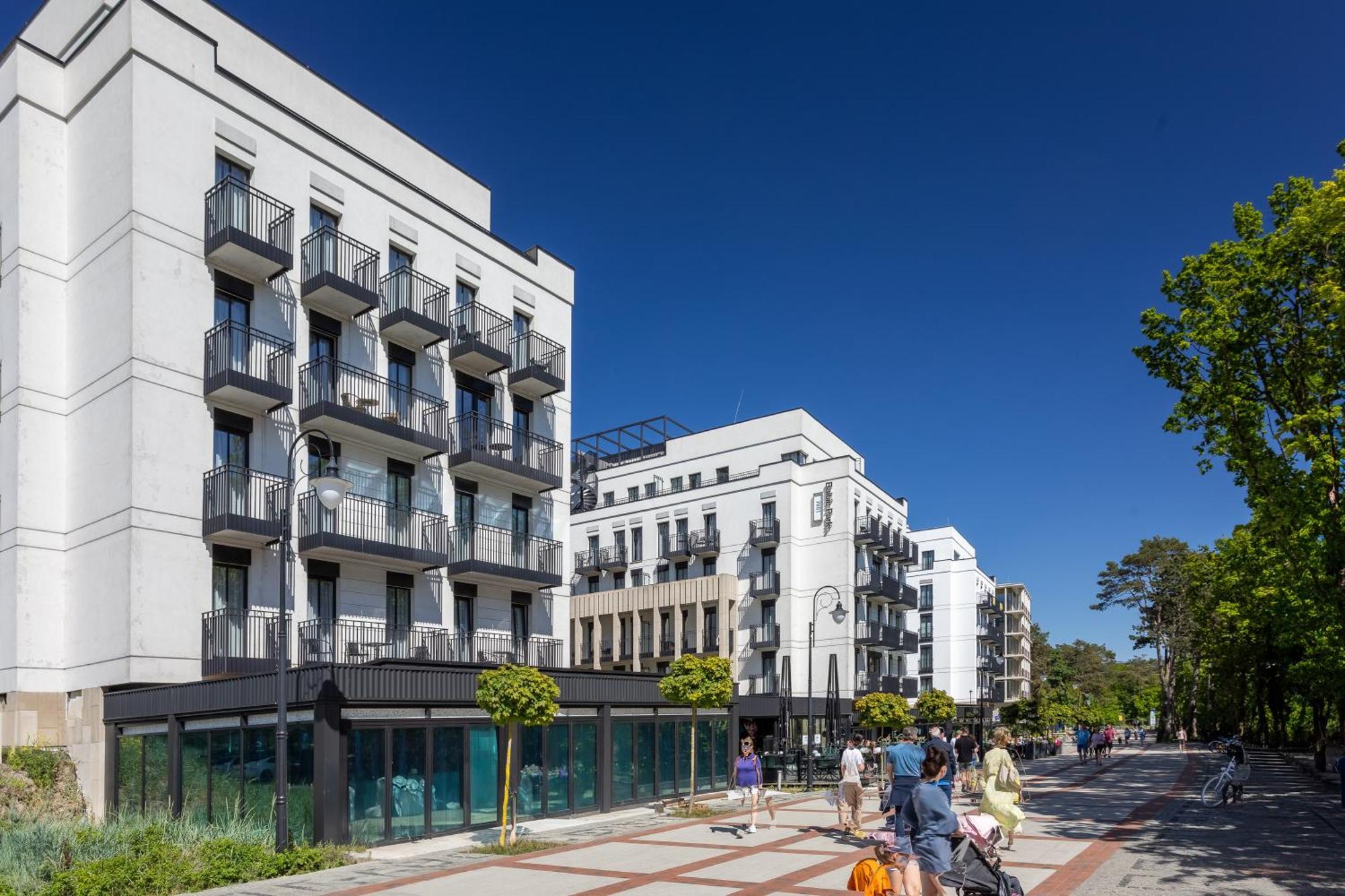 Ambria Apartments Promenada Svinoústí Exteriér fotografie